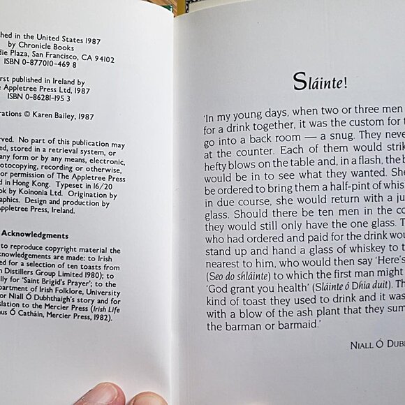 Sweet Vintage Collection of Little Irish Books: Toasts, Proverbs, Wit and More - Picture 15 of 15